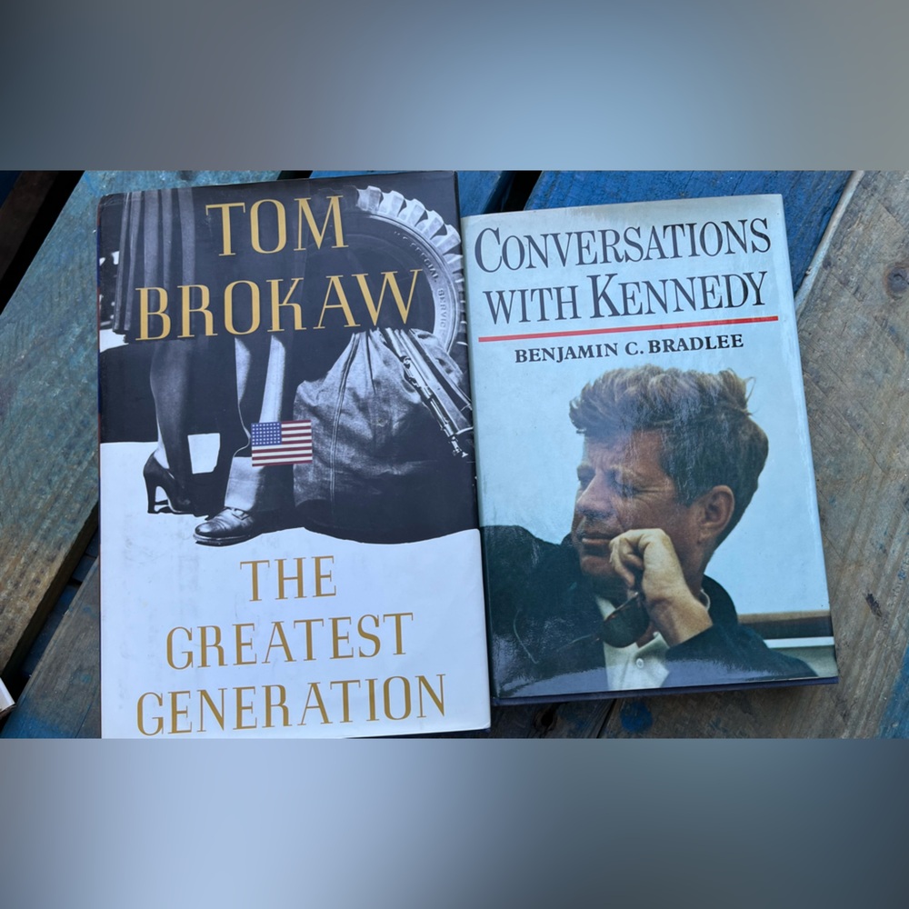 The Greatest Generation and Conversations with Kennedy Books